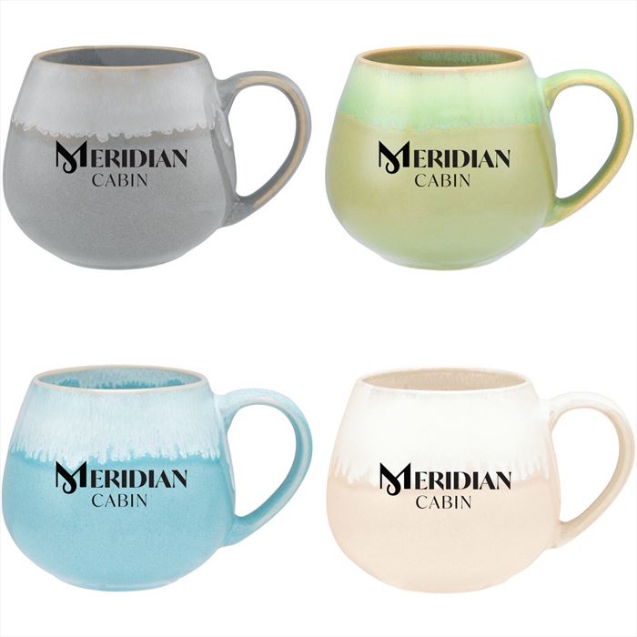 DH8200 13.5 Oz. Peoria Ceramic Mug With Custom Imprint